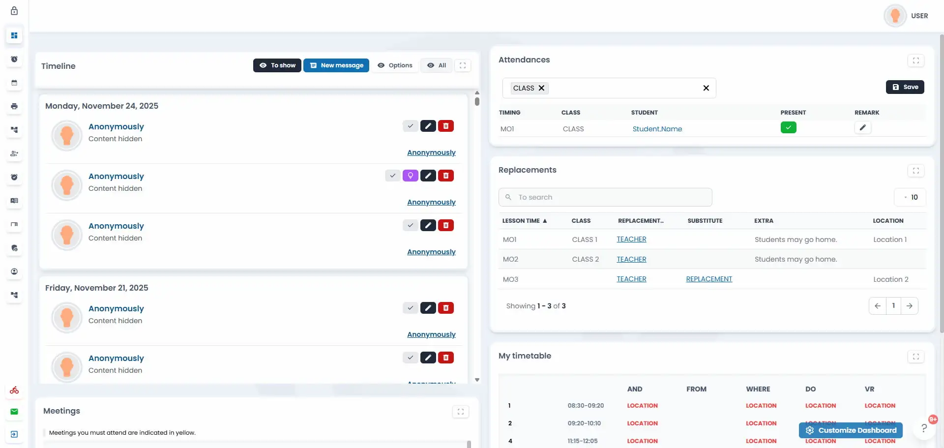 Student Management Platform